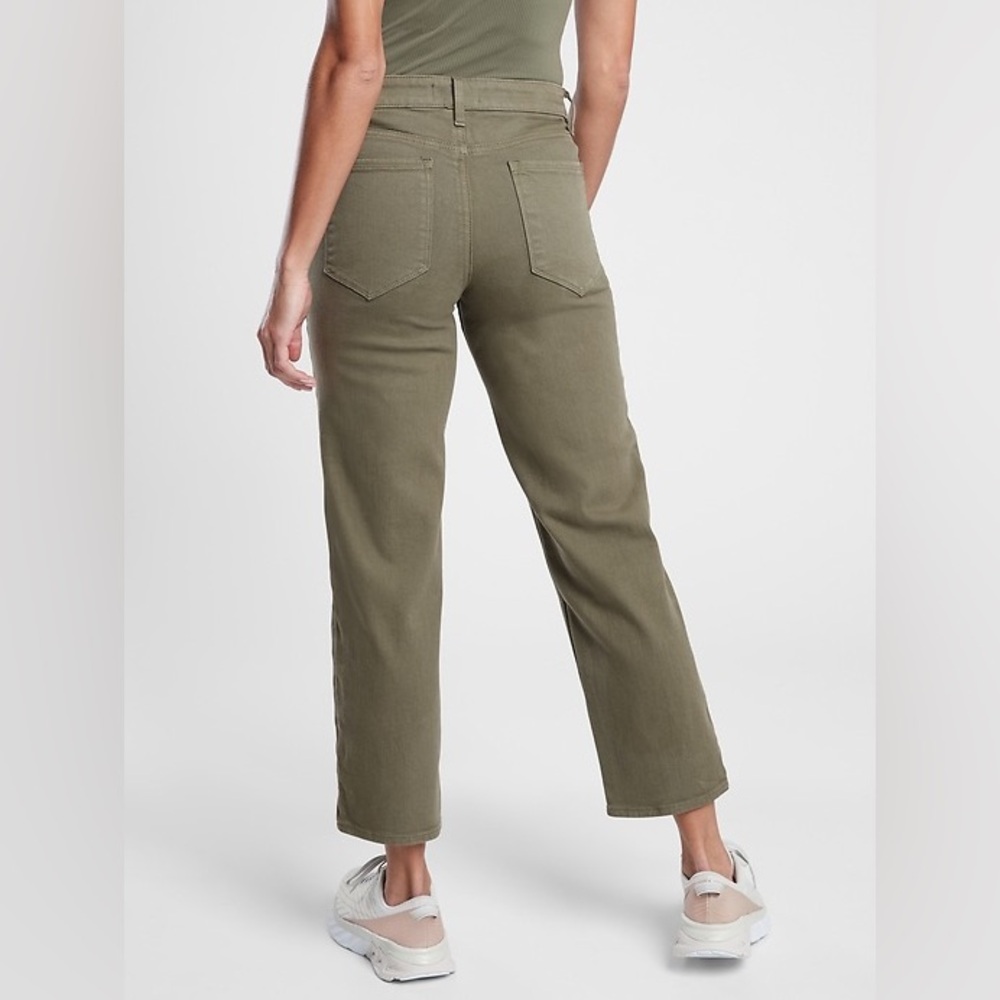 Athleta Flex Straight Crop Jeans